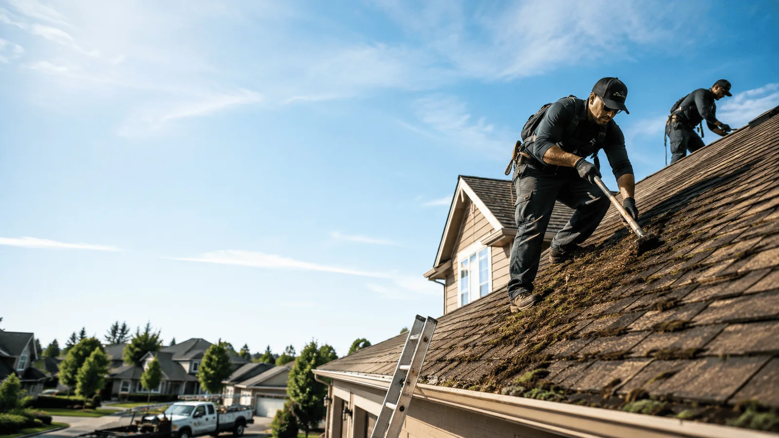 Roof Moss Removal in Thida, AR near me